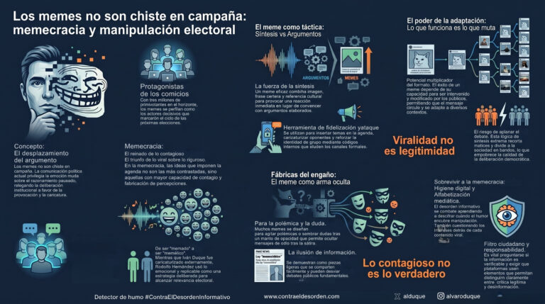 Los memes no son chiste de campaña.