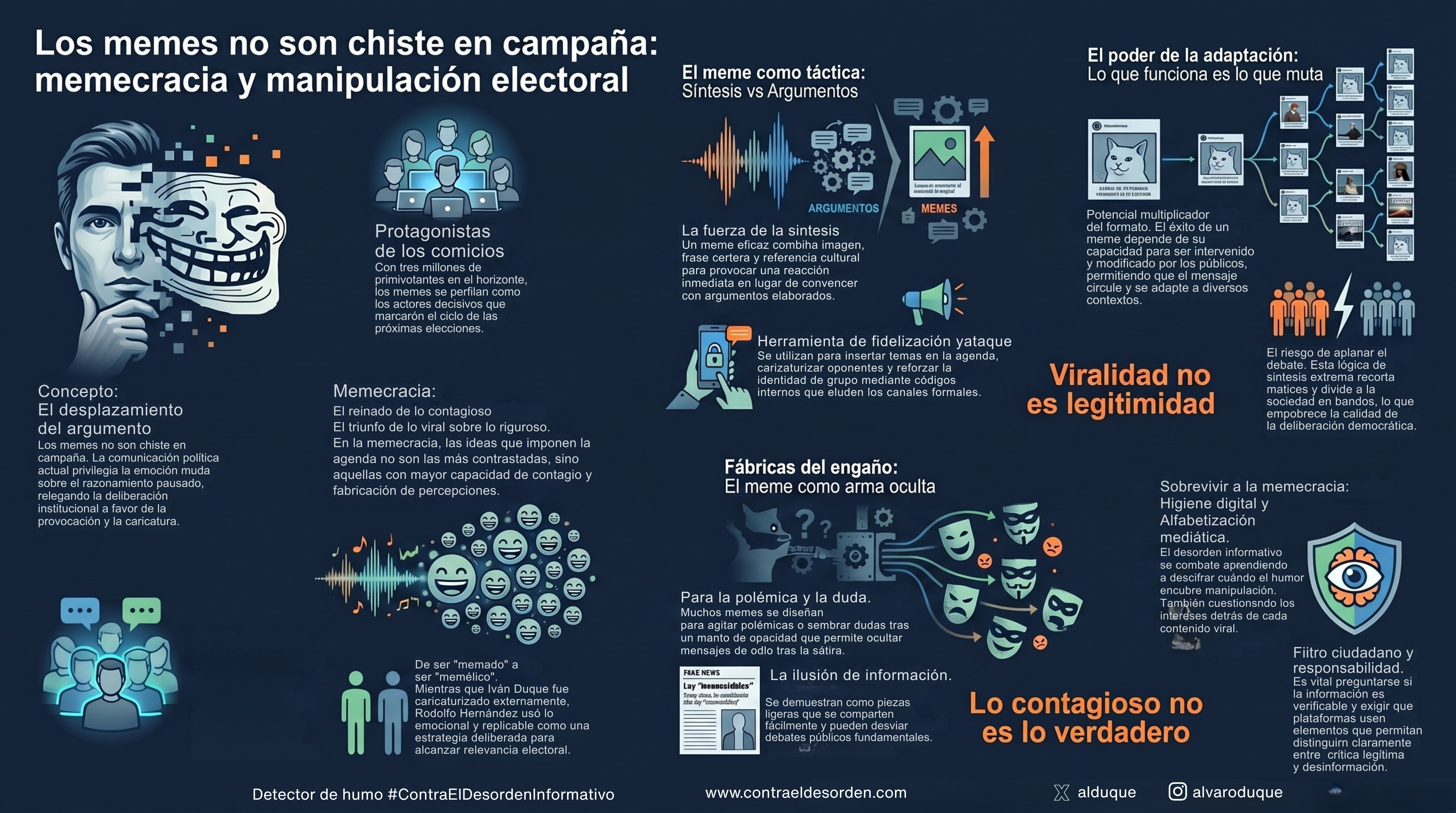Los memes no son chiste de campaña.