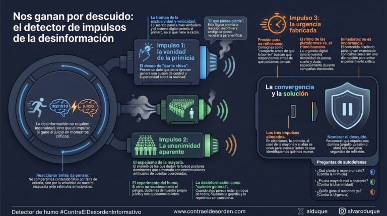 Nos ganan por descuido