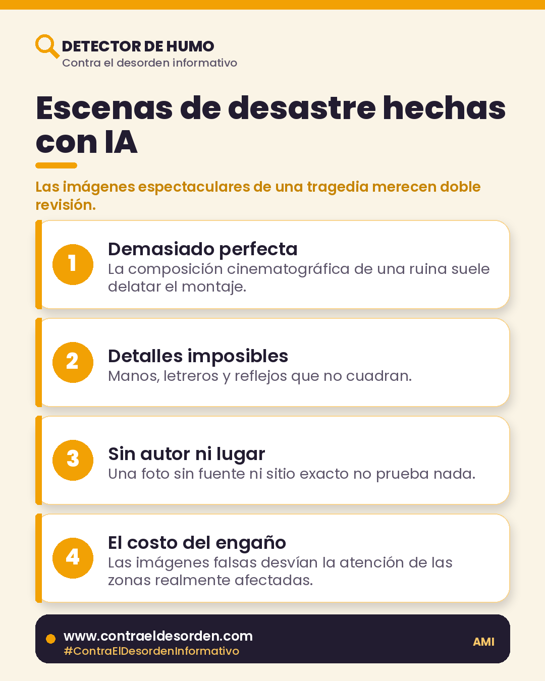 Infografía CDI 097: Escenas de desastre con IA